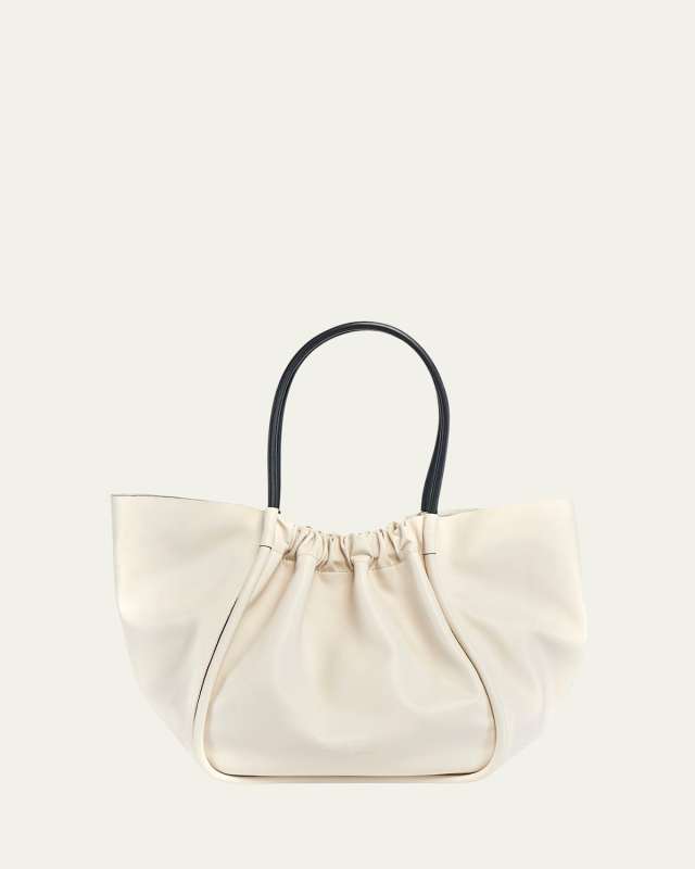 XL Ruched Tote Bag